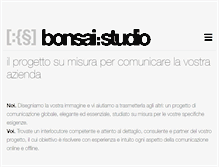Tablet Screenshot of bonsaistudio.it